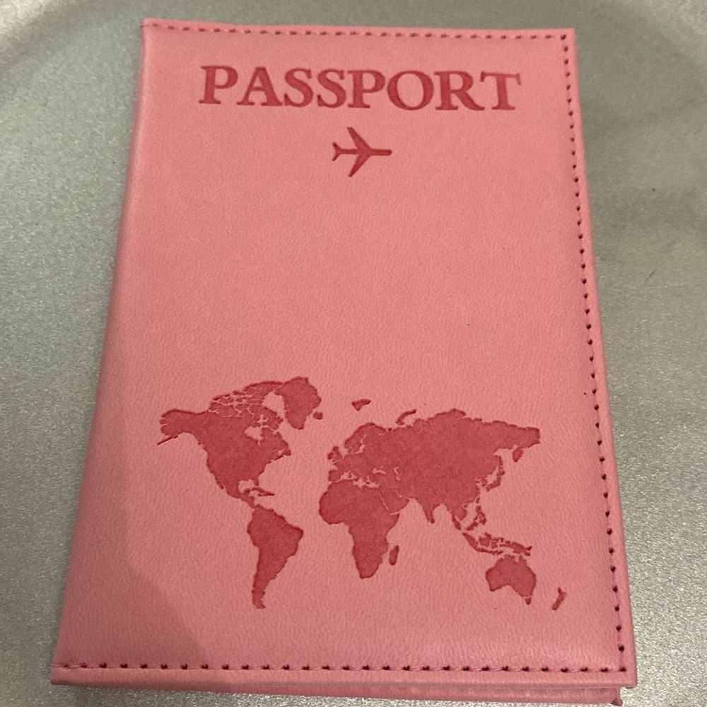 Pink Passport Cover